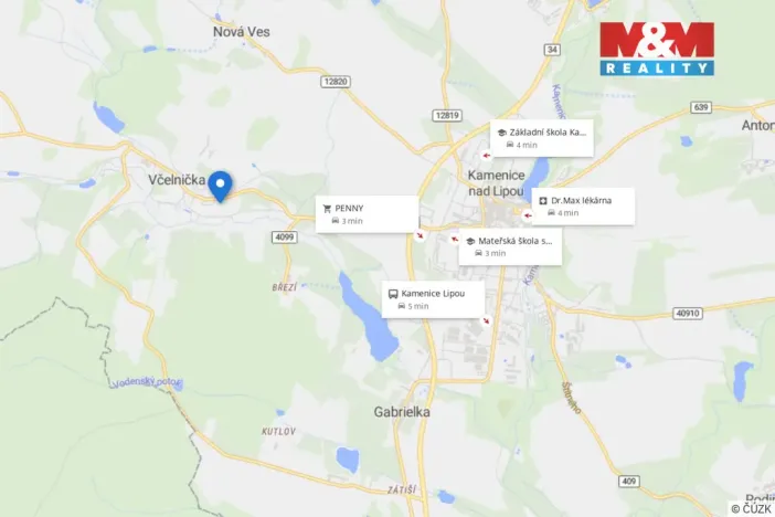 Prodej pozemku pro bydlení, Včelnička, 1118 m2