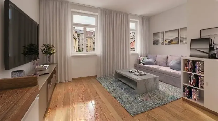 Prodej bytu 2+kk, Praha - Nusle, V Horkách, 55 m2