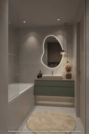 Prodej bytu 2+kk, Kladno, Unhošťská, 49 m2
