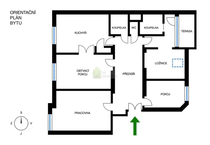 Prodej bytu 4+1, Praha - Dejvice, 142 m2