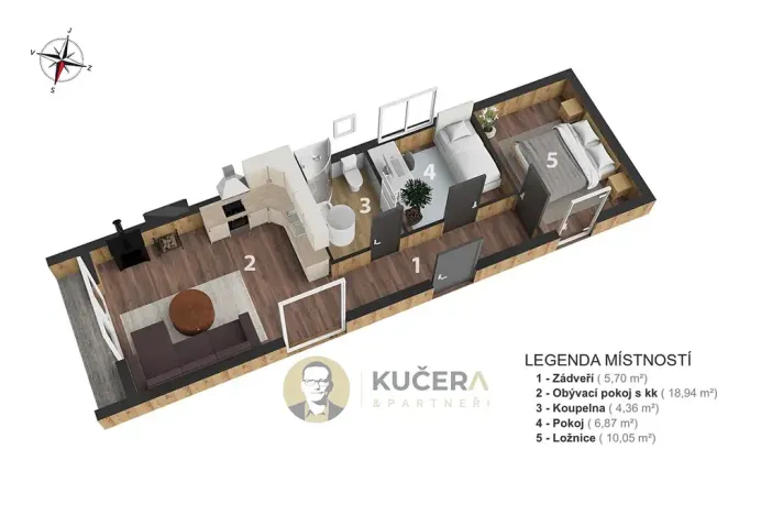 Prodej rodinného domu, Nemotice, 65 m2