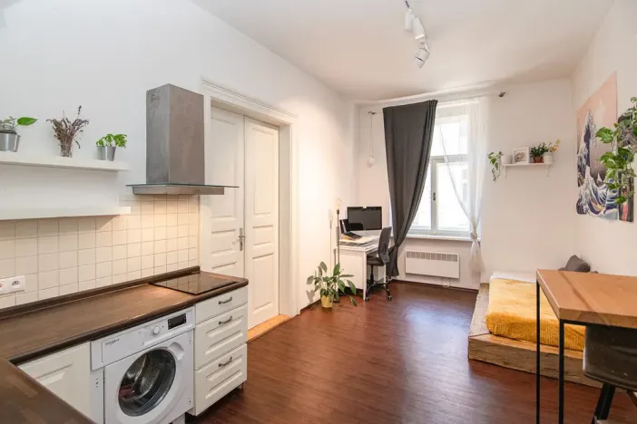 Prodej bytu 2+kk, Praha - Žižkov, Ježkova, 43 m2