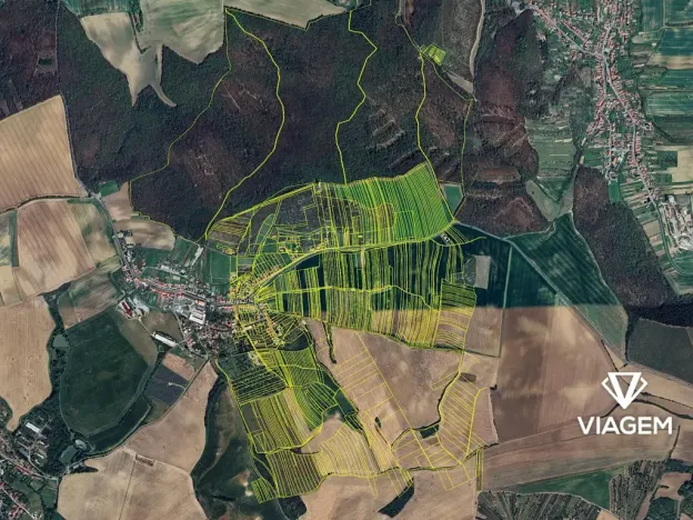 Prodej pole, Strážovice, 839 m2
