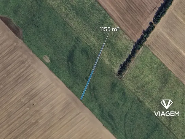 Prodej pole, Mikulčice, 1155 m2