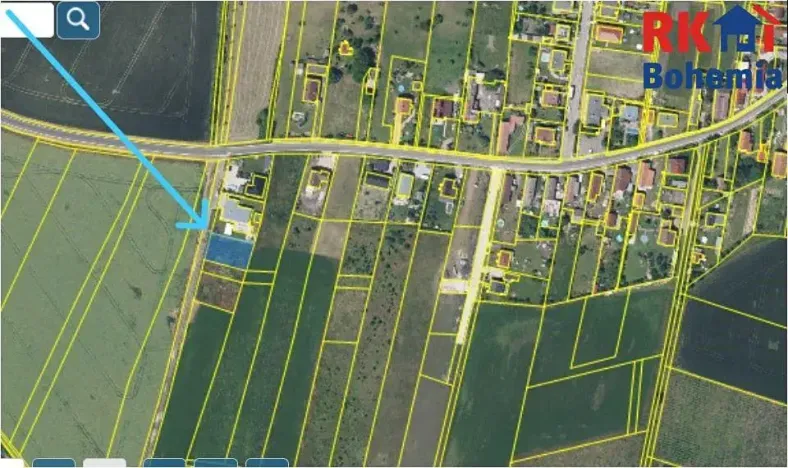 Prodej pozemku pro bydlení, Dobrovice, 667 m2