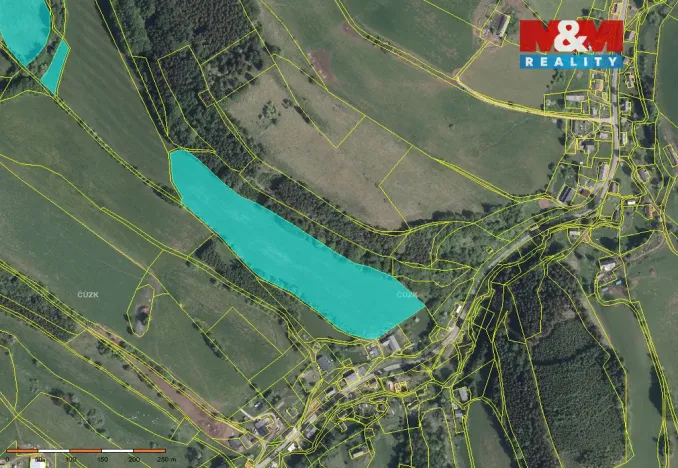 Prodej louky, Stárkov - Bystré, 121606 m2