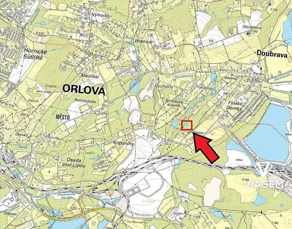 Prodej lesa, Doubrava, 2787 m2