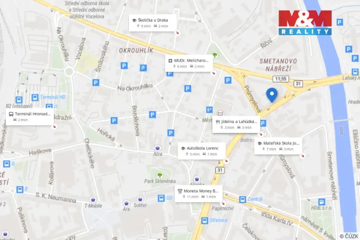 Prodej bytu 3+kk, Hradec Králové, Resslova, 92 m2