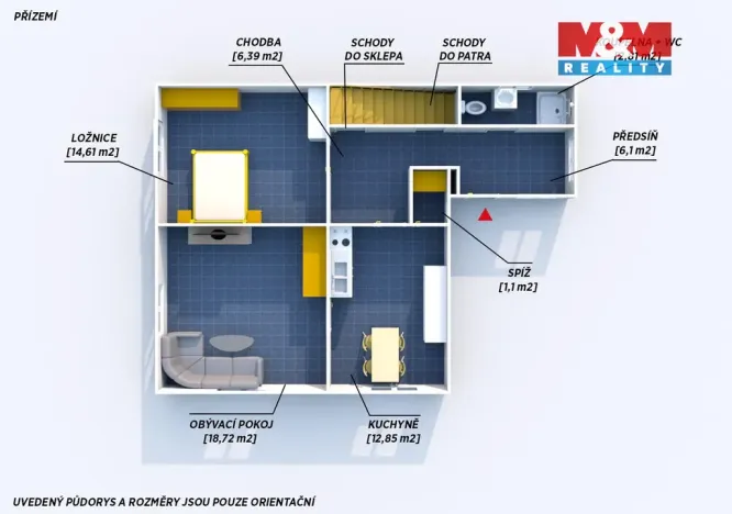 Prodej rodinného domu, Svojkovice, 94 m2