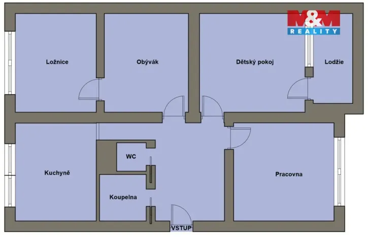 Prodej bytu 3+1, Klášterec nad Ohří, Topolová, 69 m2
