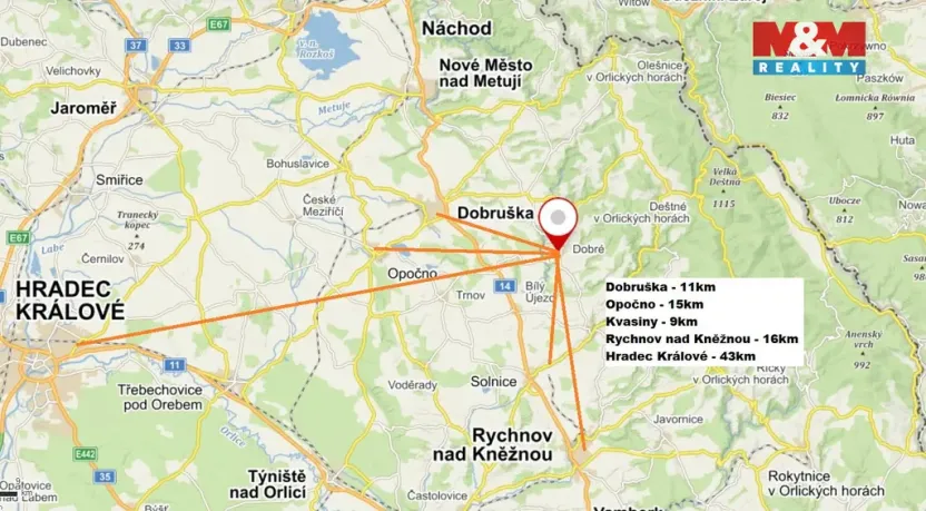 Prodej pozemku pro bydlení, Bačetín, 1122 m2