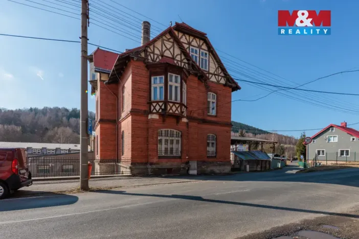 Prodej rodinného domu, Kraslice, B. Smetany, 710 m2