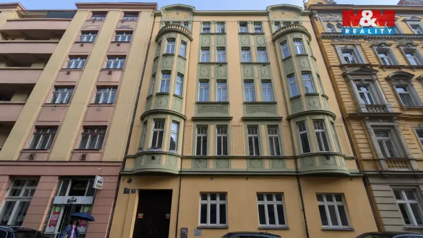 Pronájem bytu 1+kk, Praha - Žižkov, Bořivojova, 33 m2
