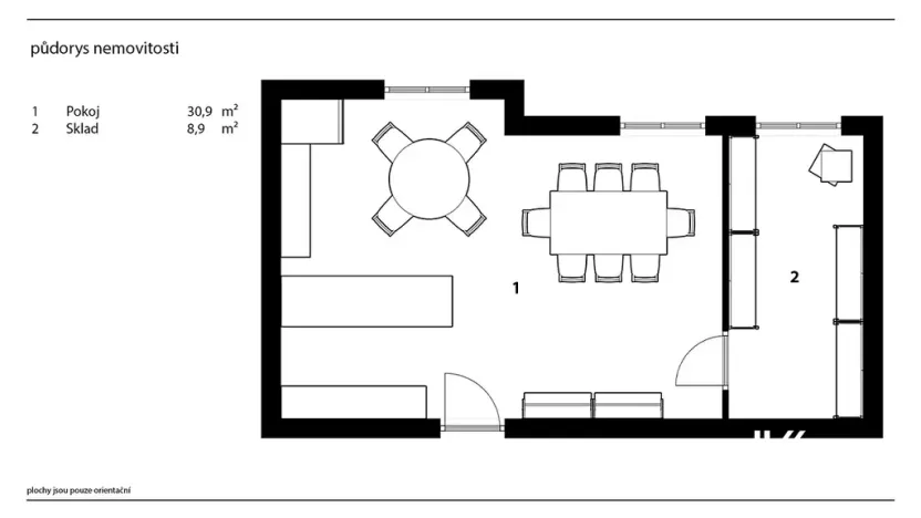 Prodej apartmánu, Seč, 88 m2