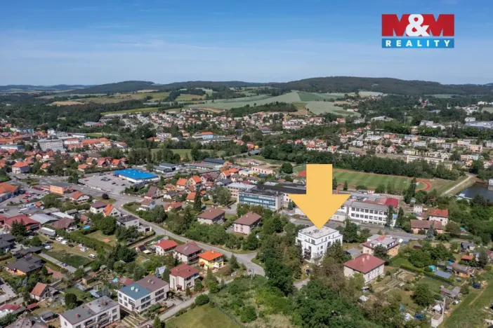 Pronájem bytu 2+kk, Sedlčany, K Cihelně, 56 m2