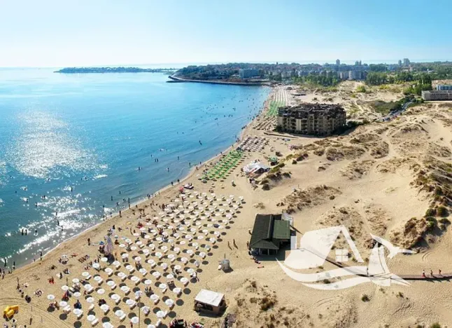 Prodej bytu 1+kk, Nesebar, Bulharsko, 36 m2