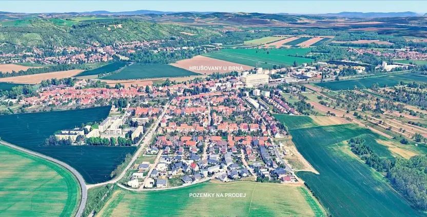 Prodej pozemku pro bydlení, Hrušovany u Brna, Pod Střediskem, 608 m2