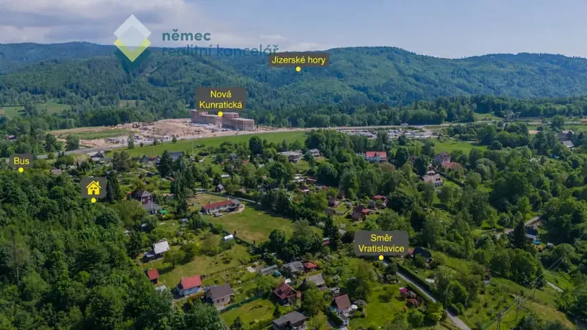 Prodej zahrady, Liberec, 622 m2