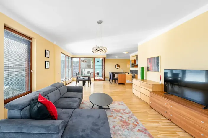 Pronájem bytu 3+kk, Praha - Karlín, Rohanské nábřeží, 126 m2