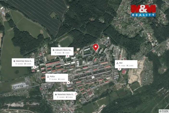 Prodej bytu 3+1, Habartov, Karla Čapka, 68 m2