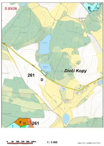 Prodej lesa, Dívčí Kopy, 1620 m2