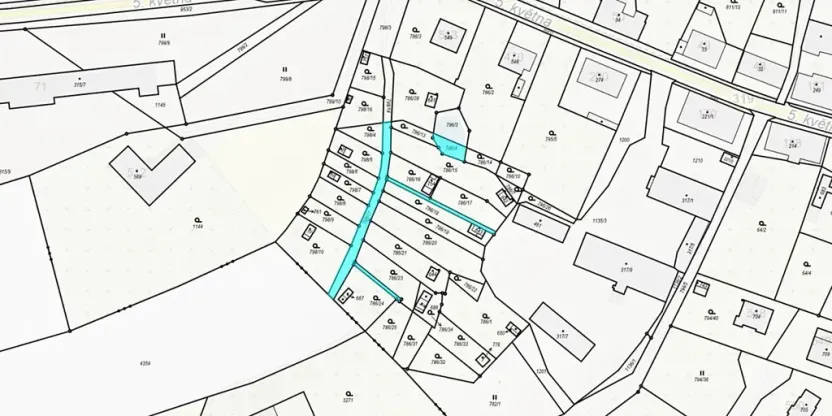 Dražba pozemku, Rokytnice v Orlických horách, 424 m2