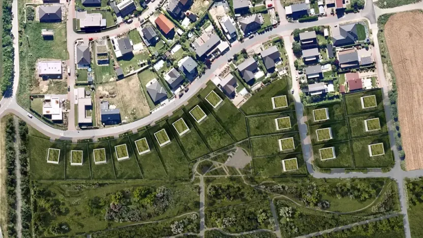 Prodej pozemku pro bydlení, Hrušovany u Brna, Pod Střediskem, 1230 m2