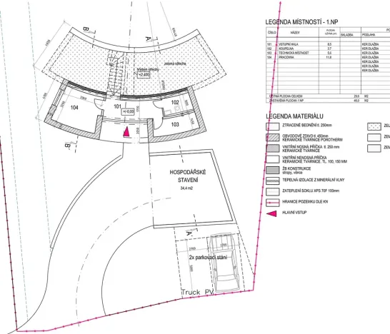 Prodej pozemku pro bydlení, Nebovidy, 2261 m2