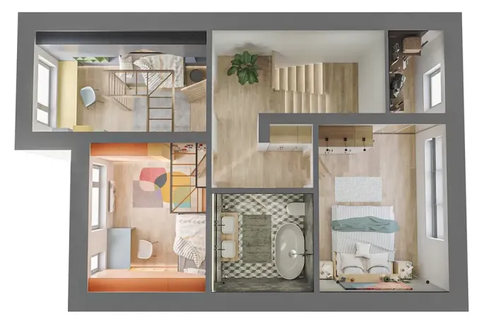 Prodej rodinného domu, Kolín, Petružálkova, 131 m2