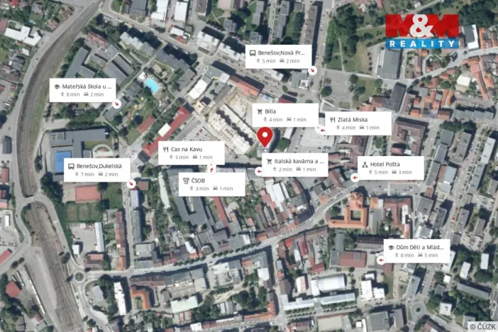 Prodej bytu 2+kk, Benešov, Vnoučkova, 44 m2
