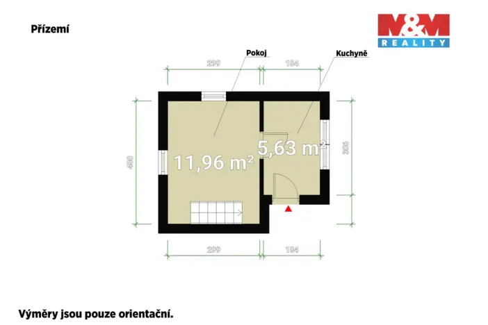 Prodej chaty, Ždírec - Žďár, 24 m2
