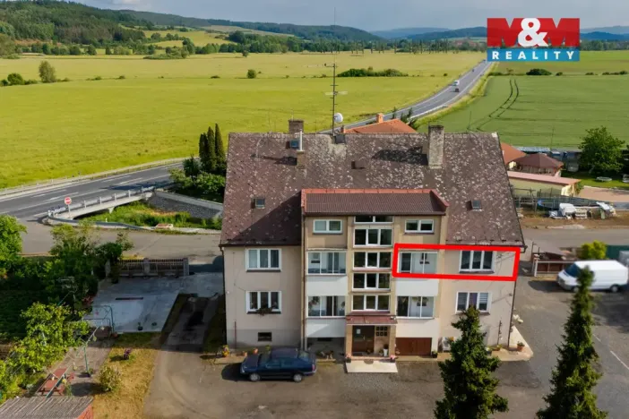 Pronájem bytu 3+1, Červené Poříčí, 70 m2