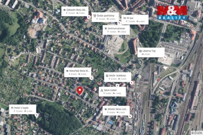 Prodej bytu 1+1, Děčín - Děčín VI-Letná, Jiráskova, 35 m2