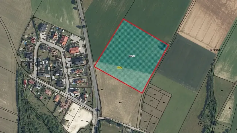 Prodej pozemku pro bydlení, Jiřice, 17498 m2