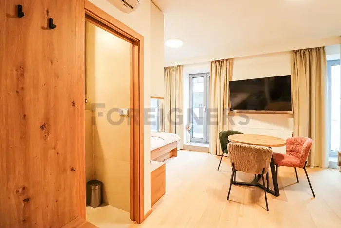 Pronájem bytu 1+kk, Brno, Cyrilská, 23 m2