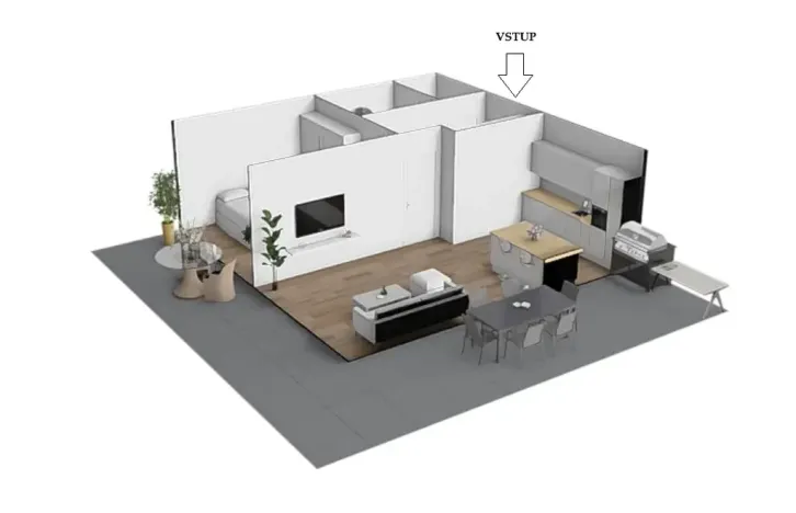 Pronájem bytu 2+kk, Brno, Kollárova, 85 m2