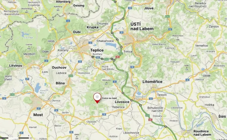 Prodej pole, Třebívlice - Skalice, 12772 m2
