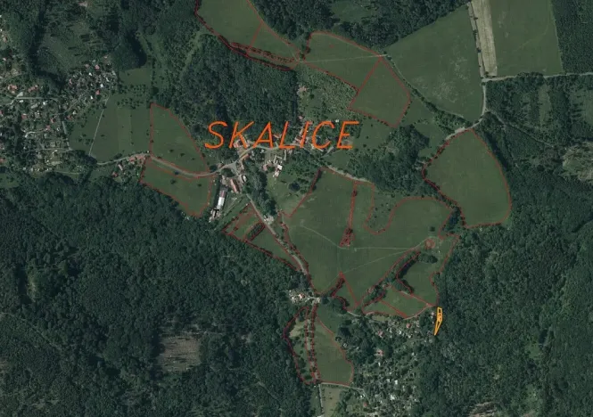 Prodej pozemku, Třebívlice - Skalice, 576 m2