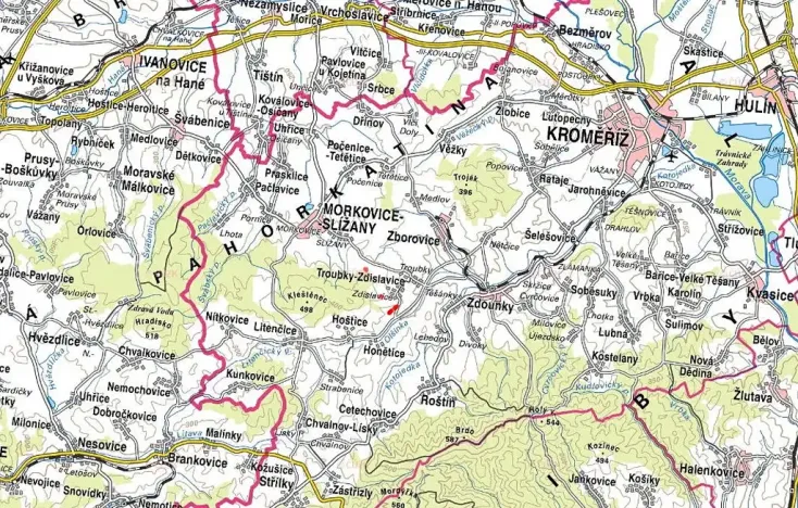 Prodej podílu sadu/vinice, Troubky-Zdislavice, 6725 m2
