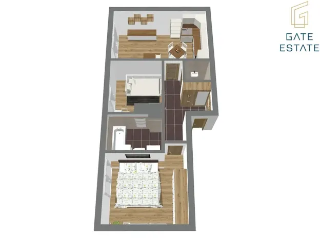 Prodej bytu 3+kk, Mukařov, Šípková, 55 m2