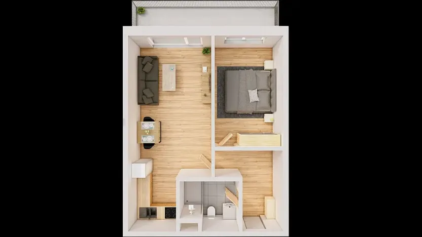 Prodej bytu 2+kk, České Budějovice, Jírovcova, 57 m2