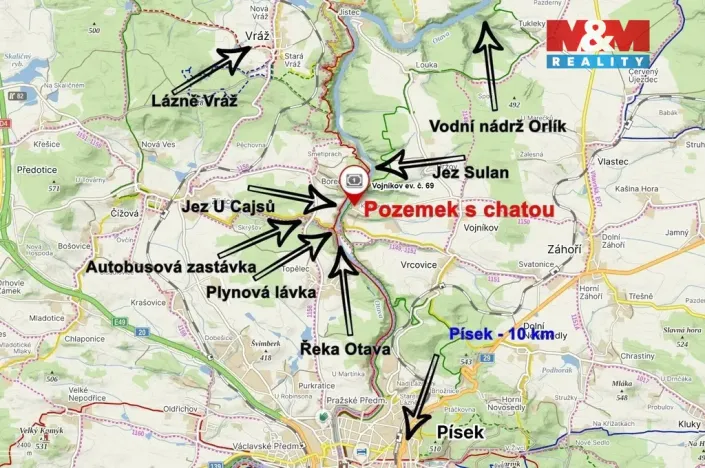 Prodej pozemku pro bydlení, Vojníkov, 1513 m2