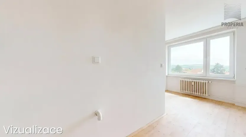 Prodej bytu 3+1, Hrušovany u Brna, Sídliště, 73 m2