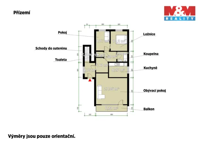 Prodej rodinného domu, Březina, 92 m2