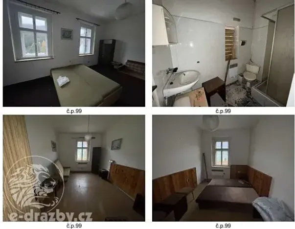 Dražba ubytování, Mikulov, Tržní náměstí, 1034 m2