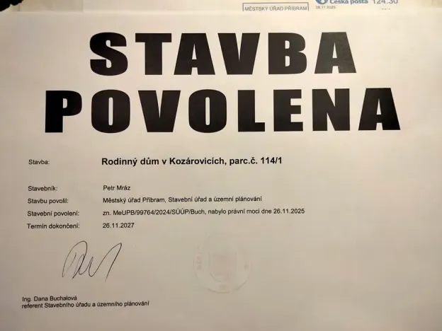 Prodej pozemku pro bydlení, Kozárovice, 1397 m2