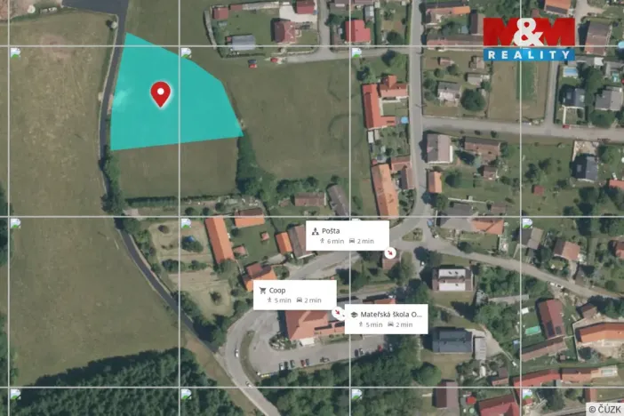 Prodej pozemku pro bydlení, Ostrovec - Horní Ostrovec, 1771 m2