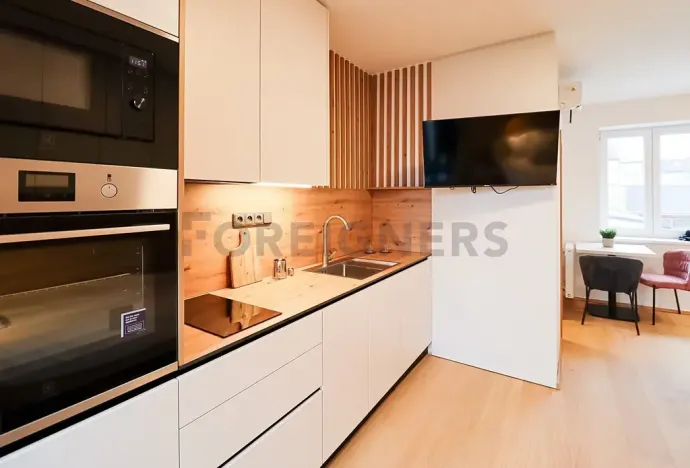 Pronájem bytu 1+kk, Brno, Cyrilská, 19 m2