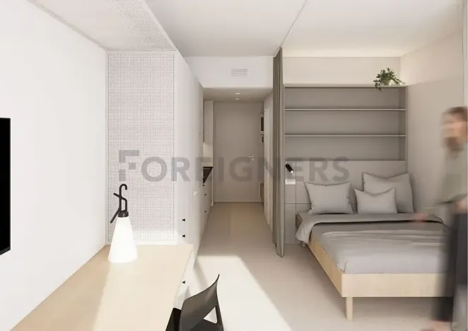 Pronájem bytu 1+kk, Brno, Jaselská, 27 m2