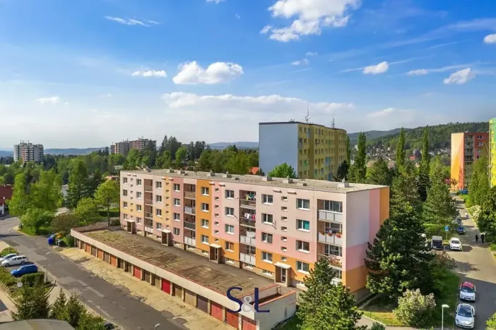 Pronájem bytu 2+kk, Liberec, Olbrachtova, 42 m2